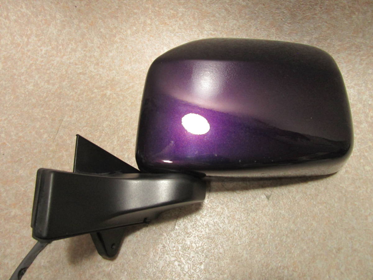 ムーヴ L150S/L160S/L152S ドアミラー 右 P11 ディープパープルクリスタルメタリック 電格拍卖