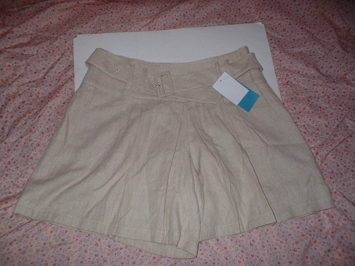 kg 未使用☆即買♪MAJESTICLEGONベージュショートパンツ キュロット拍卖