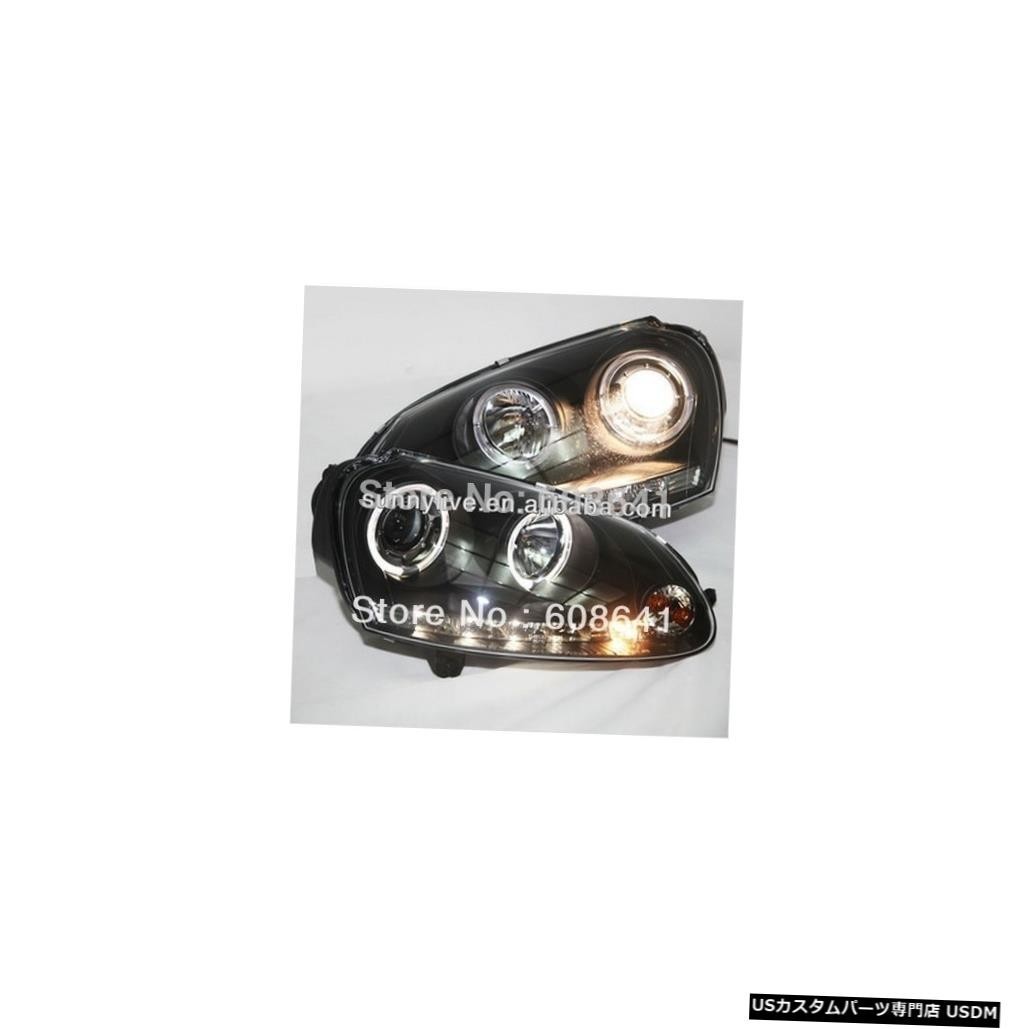 輸入カーパーツ VW Sagitar Golf 5 LEDヘッドライト用Angel Eyes 2003-2008年SONARスタイ拍卖