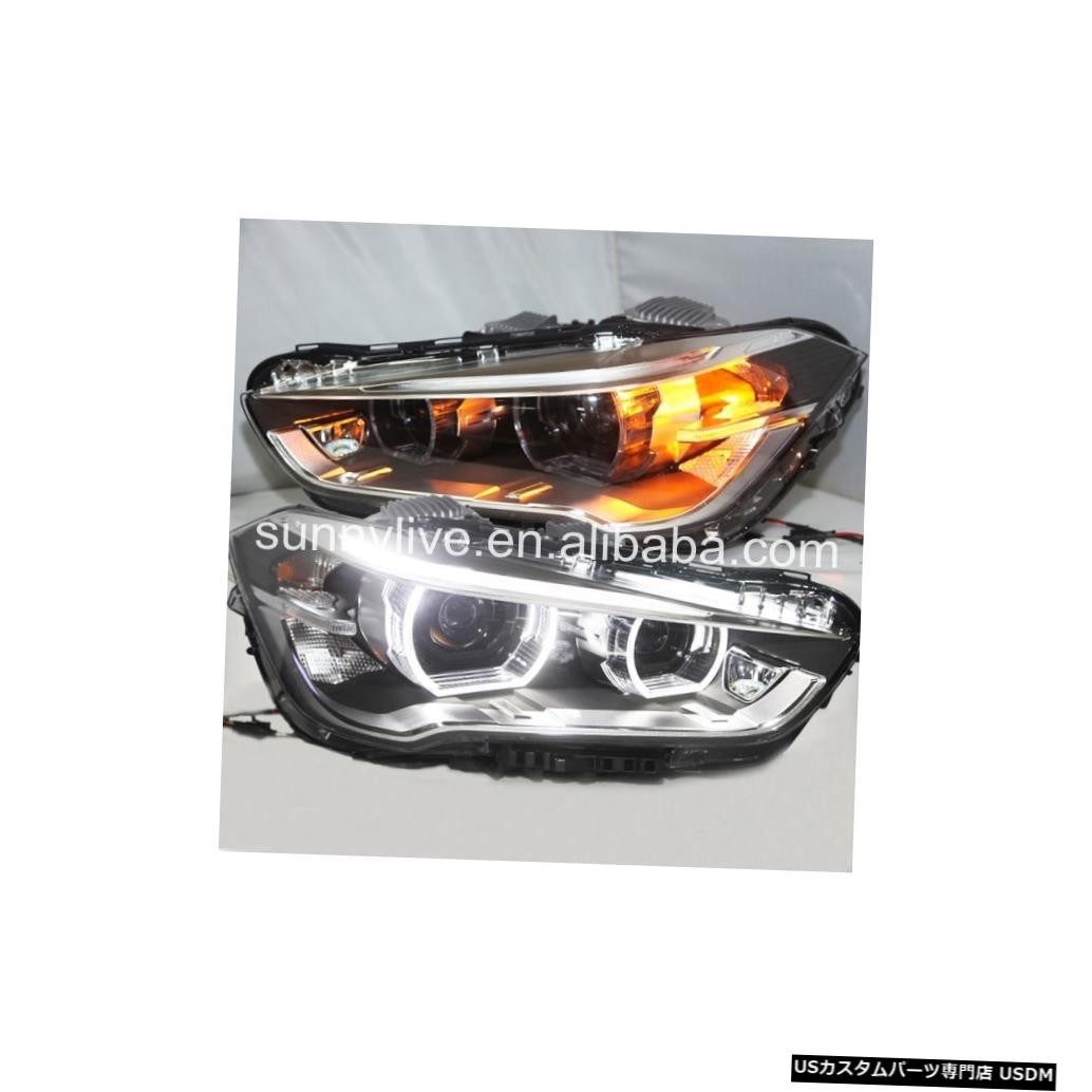 輸入カーパーツ BMW X1 F48 LEDストリップエンジェルアイズヘッドライト2015-2017 For BMW X1 F4拍卖