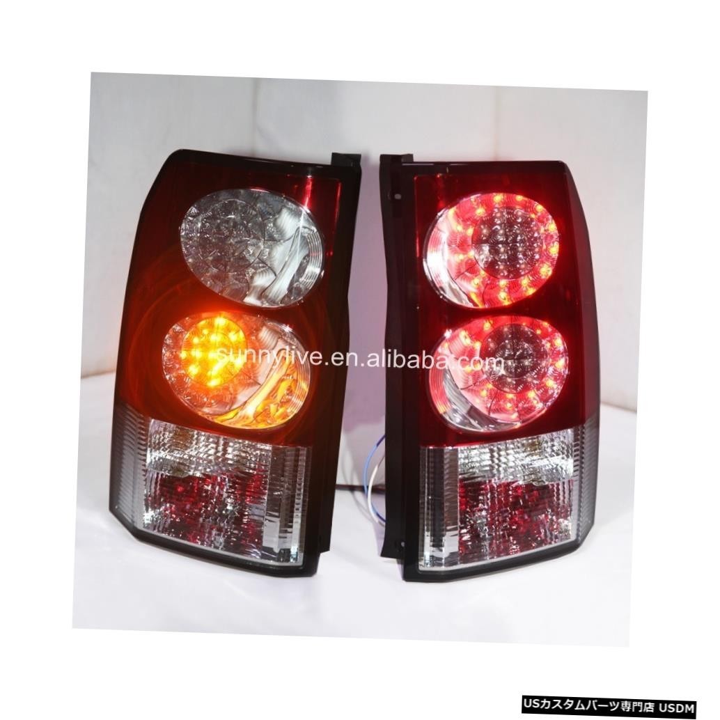 輸入カーパーツ ランドローバーディスカバリー用LEDストリップリアライトSN 2004-2013レッドホワイト For Land拍卖