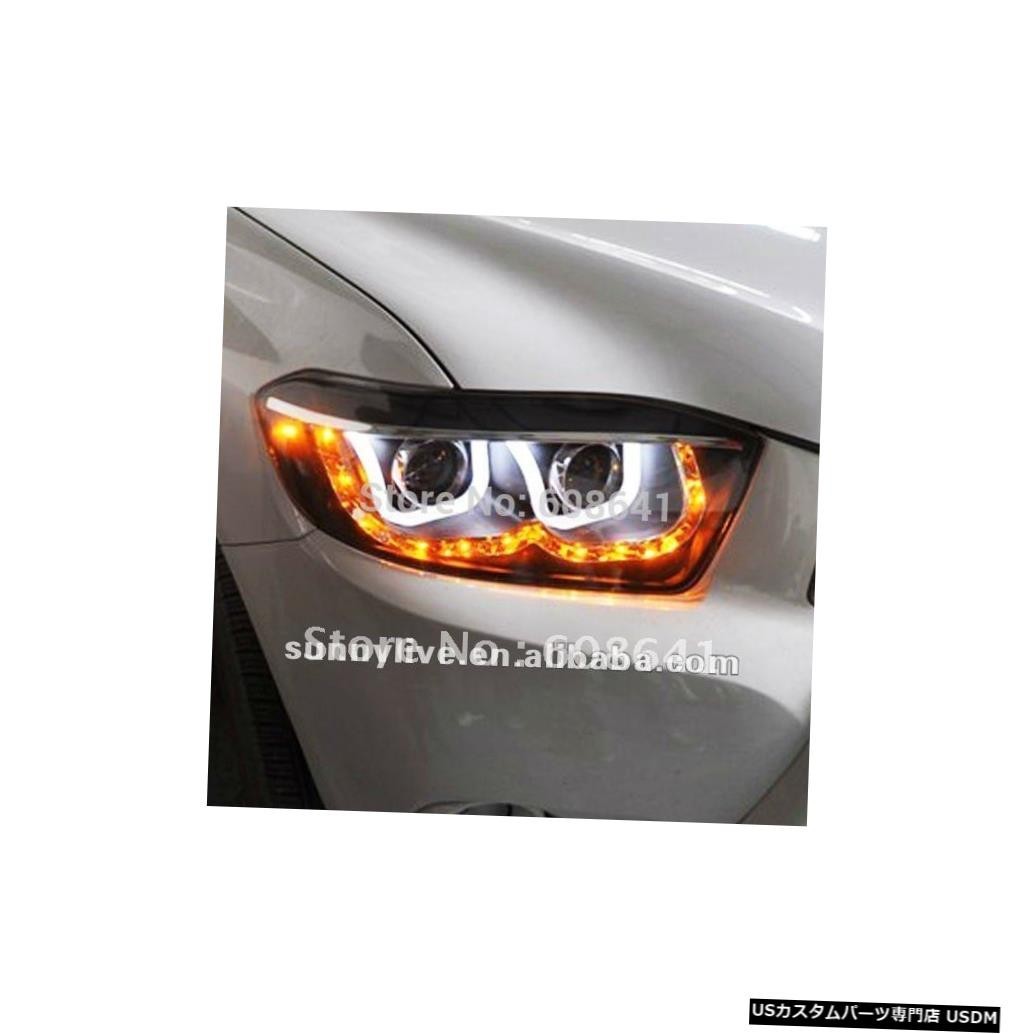 輸入カーパーツ ハイランダーLEDヘッドライトエンジェルアイズトヨタV3タイプ Highlander LED Headlight拍卖
