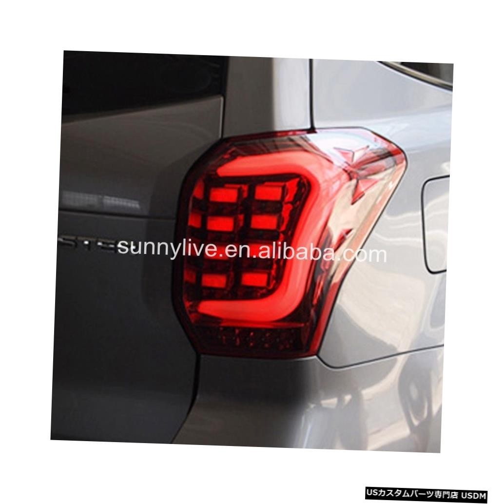 輸入カーパーツ 2013-2015スバルフォレスター用LEDストリップリアライトレッドホワイトTW 2013-2015 ear拍卖