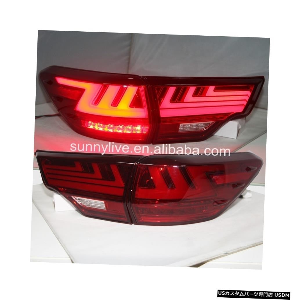 輸入カーパーツ クルーガー用LEDテールライトリアランプトヨタハイランダーレッドWHV2 LED Tail Light Rear拍卖