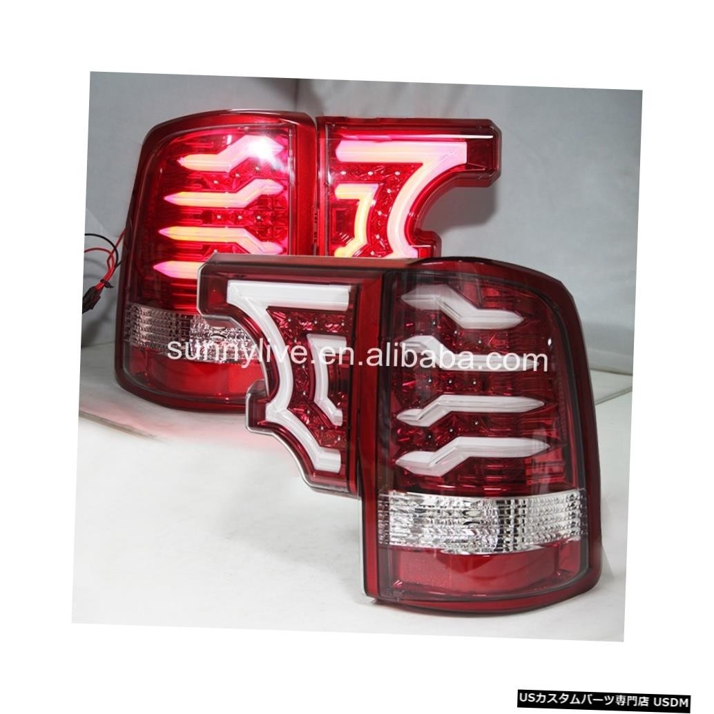 輸入カーパーツ DODGE 2009-2016 Ram 4pcs LEDテールライトLF用 For DODGE 2009-201拍卖