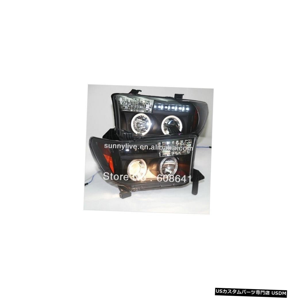 輸入カーパーツ トヨタタンドラLEDヘッドランプ2007-2013年SONARスタイル For TOYOTA Tundra LE拍卖