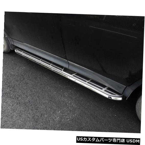 輸入カーパーツ アルミニュースタイルフィット日産エクストレイルローグ2014 2015 2016 2017ランニングボードサイドス拍卖