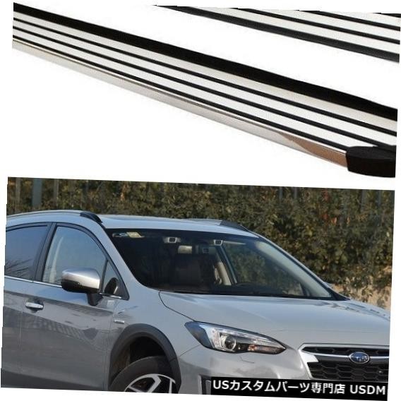 輸入カーパーツ Subaru XV 2018 2019 2020ランニングボードサイドステップNerfバーペダルの新機能 New拍卖