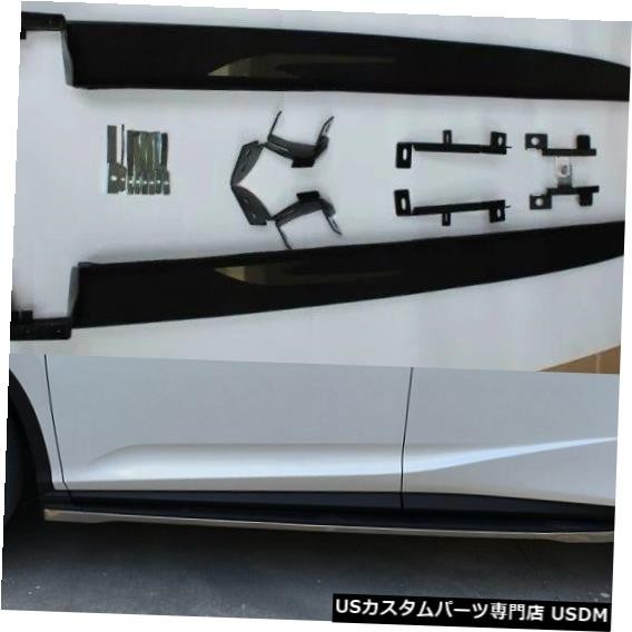 輸入カーパーツ 真新しいランニングボード用レクサスRX RX350 RX450h Fスポーツ2016 2017 2018サイドステ拍卖