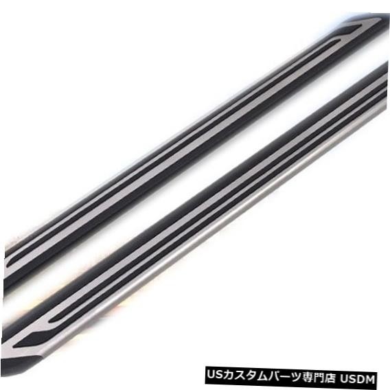 輸入カーパーツ フォルクスワーゲンVWティグアンL 2017 2018 2019 18サイドステップnerfバーランニングボード用拍卖