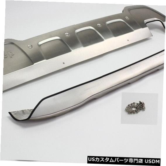 輸入カーパーツ ジープレネゲード2015 2016 2017 2018 2019シングルエキゾーストバンパーボードスキッドプレート拍卖