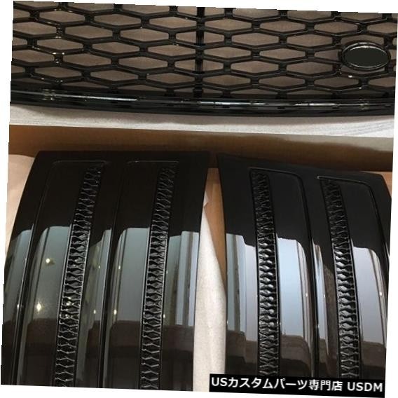 輸入カーパーツ ランドローバーレンジローバーSVO 2013 2014 2015 2016 2017用3Pフロントグリルフロントメ拍卖