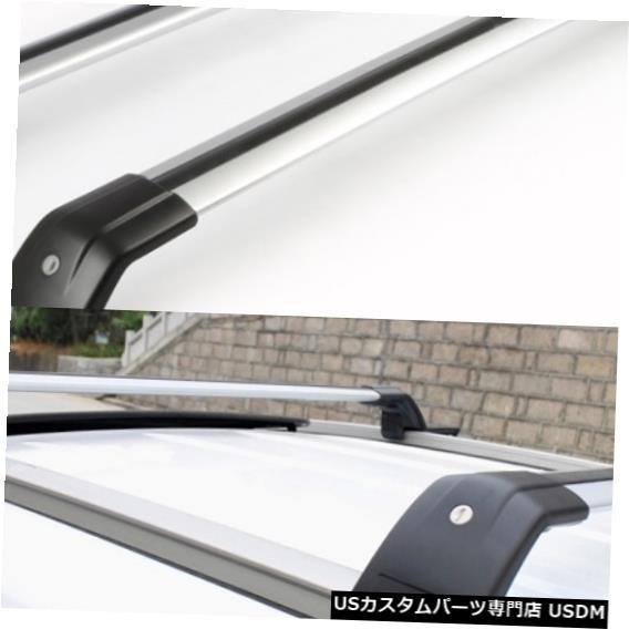 輸入カーパーツ KIAソレント2015 2016 2017 2018手荷物荷物ラックルーフラックルーフレールクロスバーの高品質フィ拍卖