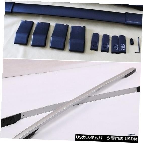 輸入カーパーツ 4P高品質アルミ手荷物荷物ルーフラックルーフレールバークロスバートヨタRAV4 2013 2014 2015 20拍卖