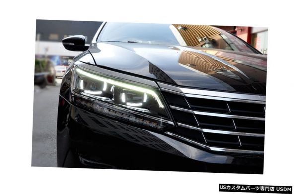 輸入カーパーツ Passat NMS 2016-2018 ldのVOLKSWAGENのフルLEDヘッドライトアセンブリ Full拍卖