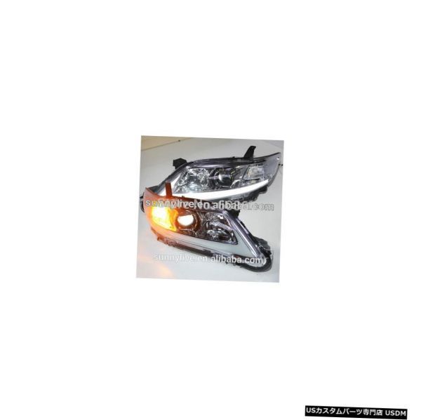 輸入カーパーツ カムリV40北米バージョン2010-2011ヘッドライトクロームハウジング For Camry V40 Nort拍卖