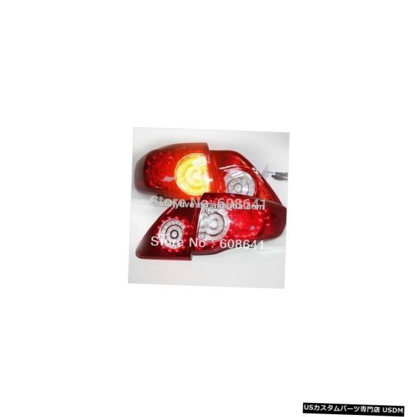 輸入カーパーツ トヨタカローラアルティスLEDテールライト2008?2010年用スーパーラックスレッドホワイトカラー For T拍卖