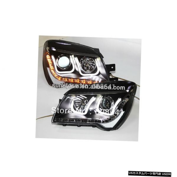 輸入カーパーツ KIA Sportage LEDヘッドランプエンジェルアイズ2012 UタイプV2 For KIA Sporta拍卖