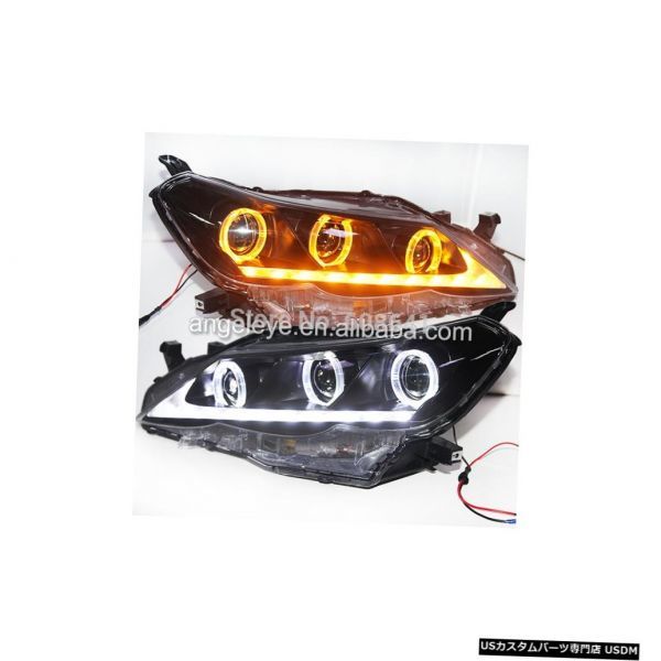 輸入カーパーツ 2010-2011 Vertiga Mark X 2 REIZ LEDエンジェルヘッドライトLD 2010-20拍卖