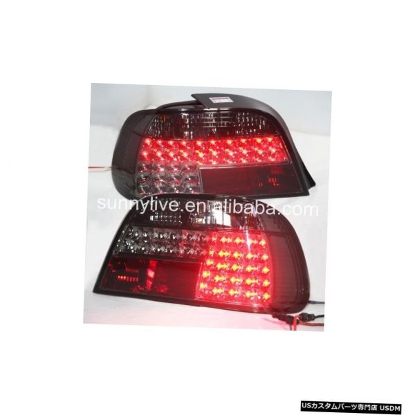 輸入カーパーツ BMW E38 728 730 735 740 750 LEDテールライト1995-2002年スモークブラックSN拍卖