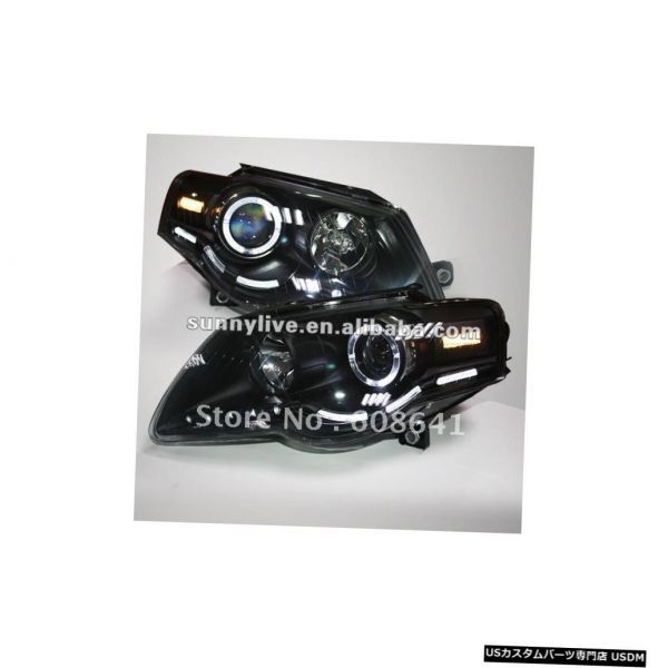 輸入カーパーツ VWマゴタンLEDヘッドランプエンジェルアイズ2007-2010 V1タイプ For VW Magotan LE拍卖