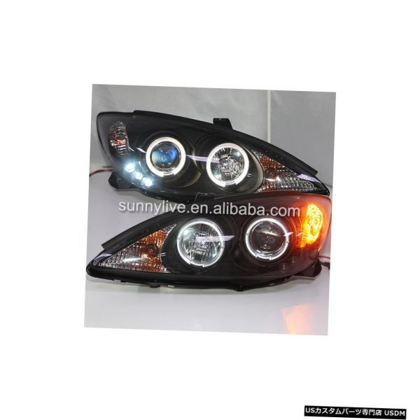 輸入カーパーツ トヨタカムリV30 2001-2006 LEDヘッドライトブラックハウジングKY For Toyota Camr拍卖