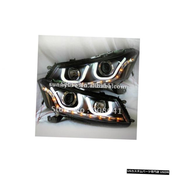 輸入カーパーツ アコードLEDストリップ用Uタイプエンジェルアイヘッドランプ2008-2011年OLD For Accord L拍卖