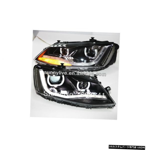 輸入カーパーツ VW New Jetta MK6 / DRL 2012年UタイプのSagitar LEDヘッドライト For V拍卖
