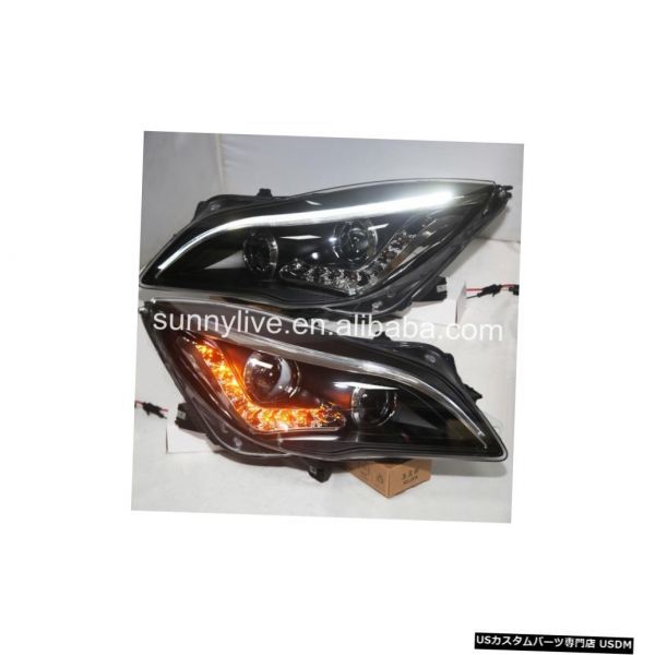輸入カーパーツ ベラノ/オペル記章用LEDヘッドランプエンジェルアイズ2014-アップOF Verano / Regal for拍卖