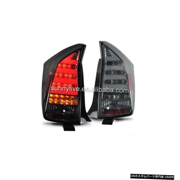 輸入カーパーツ TOYOTAプリウスLEDテールランプ2009-11スモークブラックSN For TOYOTA Prius LE拍卖