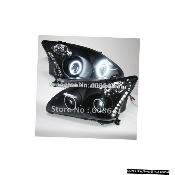 輸入カーパーツ TY Herrier Klugerヘッドランプ、Lexus RX330 RX300 R350 Angel Eyes拍卖
