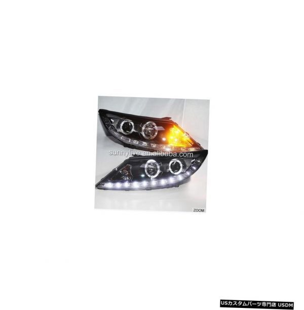 輸入カーパーツ KIA Sportage R 2011 V1タイプLDのAngel Eyes LEDヘッドランプ Angel E拍卖