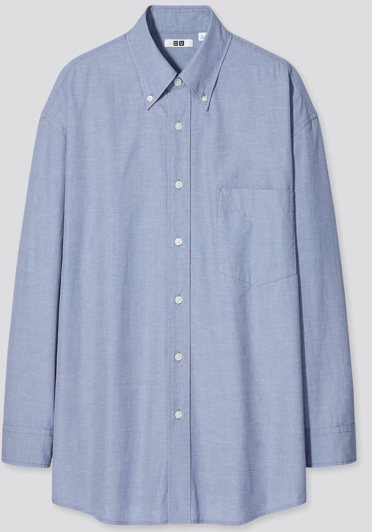 ワイドシルエット リネンブレンドシャツ拍卖
