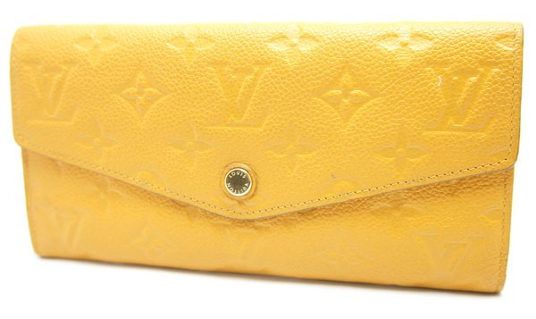 中古 良品 LV ルイヴィトン モノグラムアンプラント 長財布 ポルトフォイユ・キュリユーズ N60409拍卖