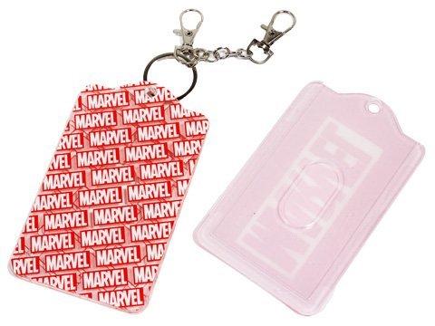 マーベル アクリルクリアパスケース 2種類1セット 定期入れ カード ケース MARVEL拍卖
