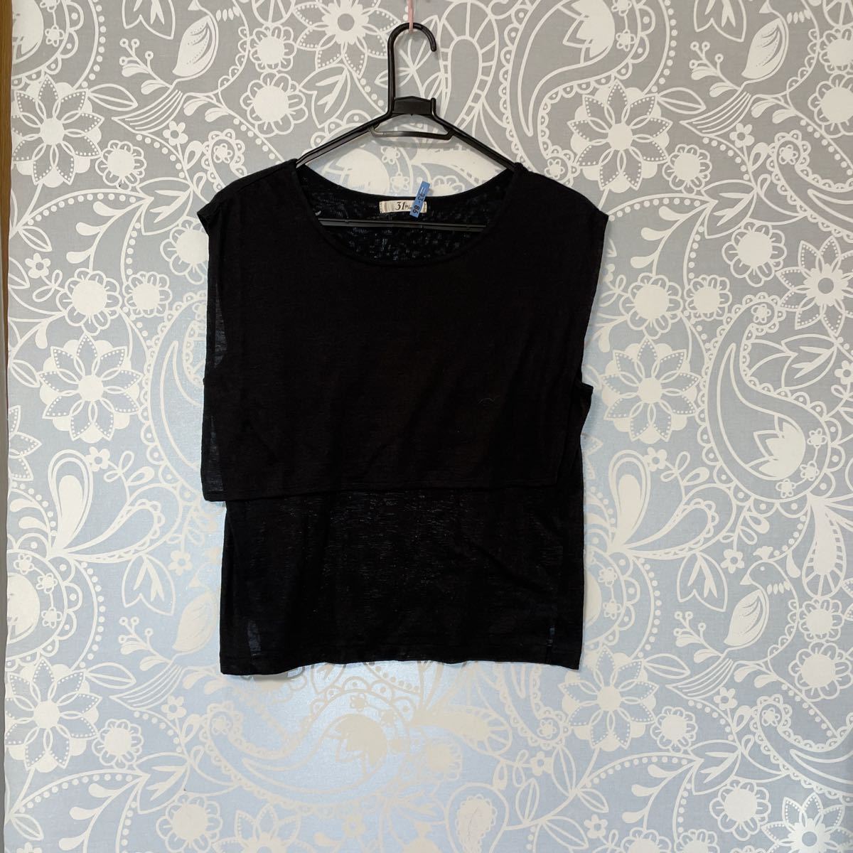 ■ぎゃるそんぬ 上質麻100% トップス拍卖