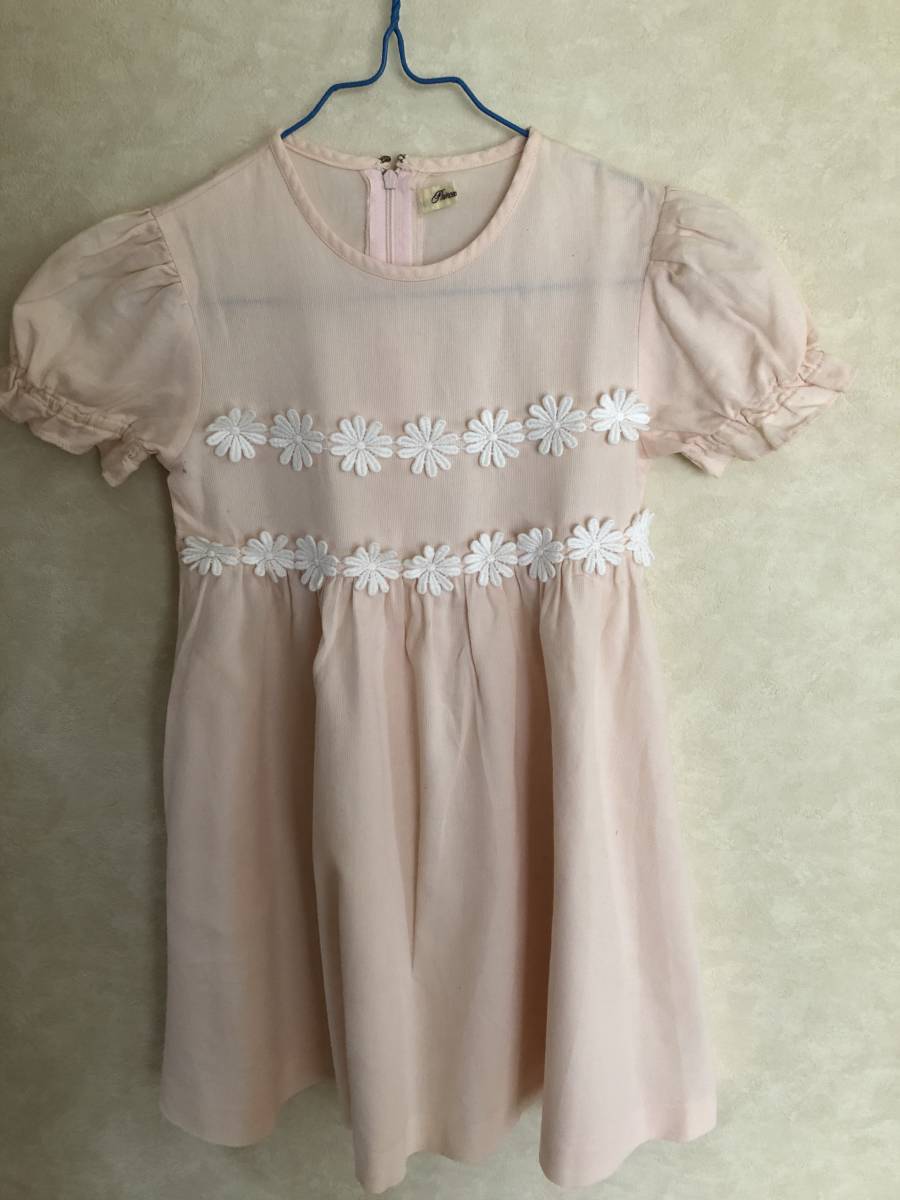 USED・Princess Rose・ワンピース・サイズ120・薄いピンク・350円拍卖