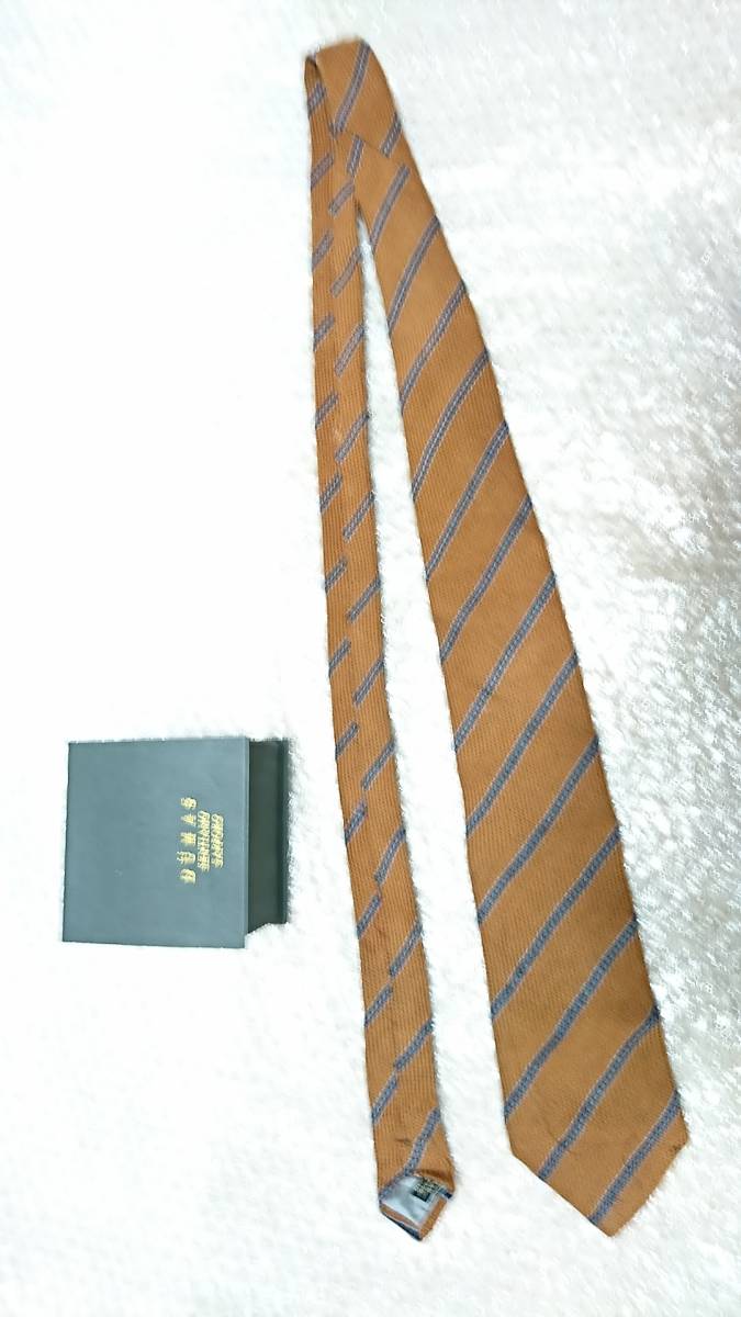 DUMAS ネクタイ 日本製 カシミヤ20 未使用 長期保管品拍卖