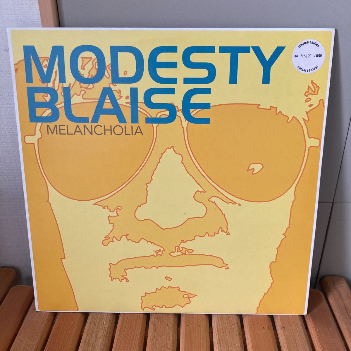 1000枚限定、MODESTY BLAISE、melaancholia、2枚組LP、インディロック、 ネオアコ、ギターポップ拍卖