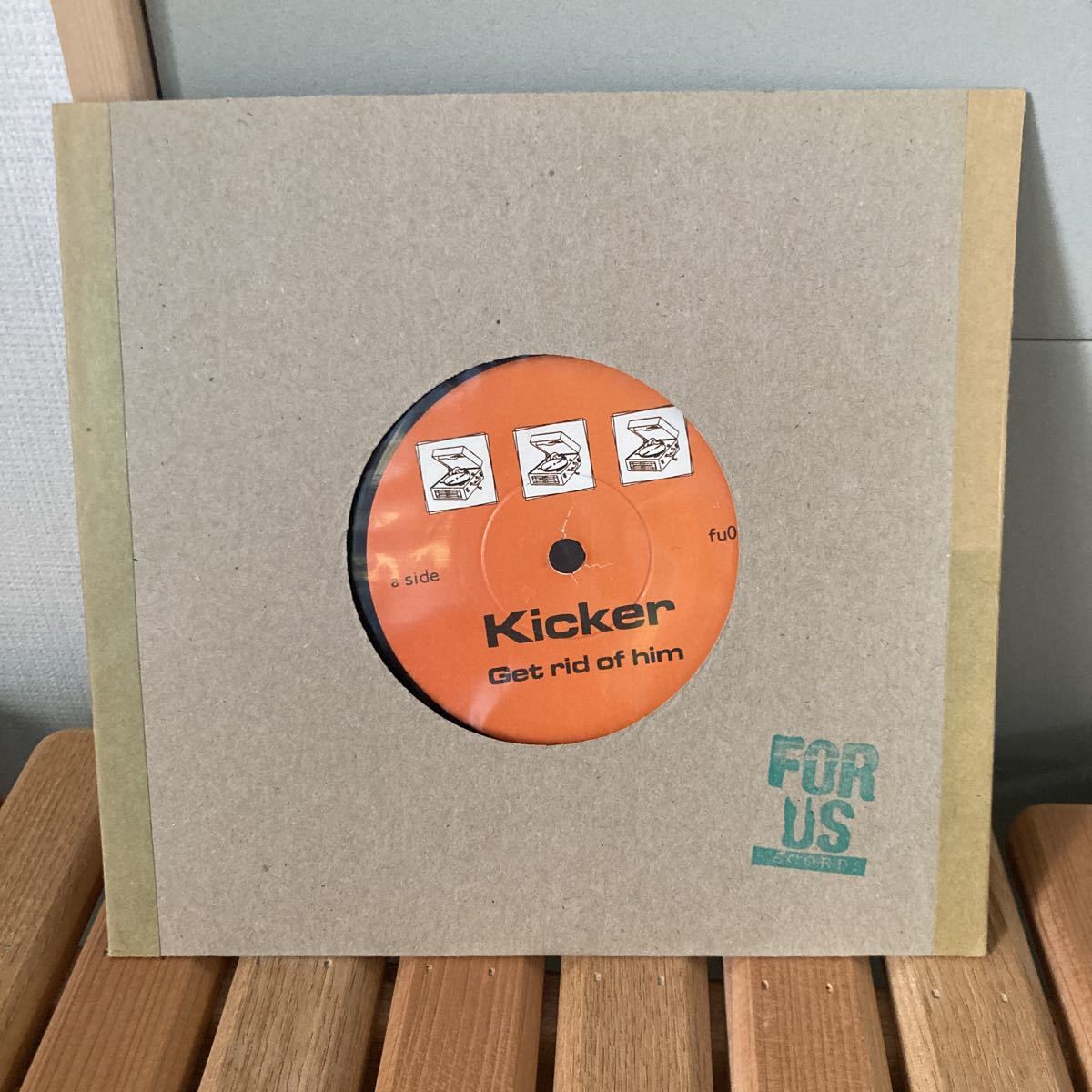 kicker、get rid of him、turning left、7インチ、インディロック、ギターポップ、indie rock拍卖