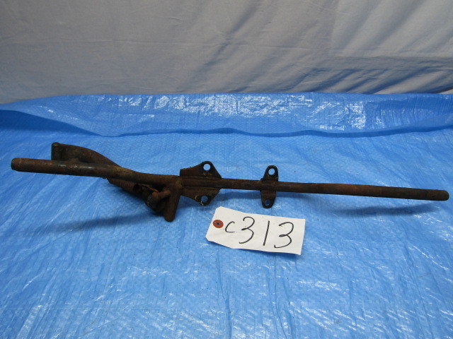 スーパーカブ50 ステップ サイドスタンド付き カモメカブ 一台分解体の部品多数出品拍卖