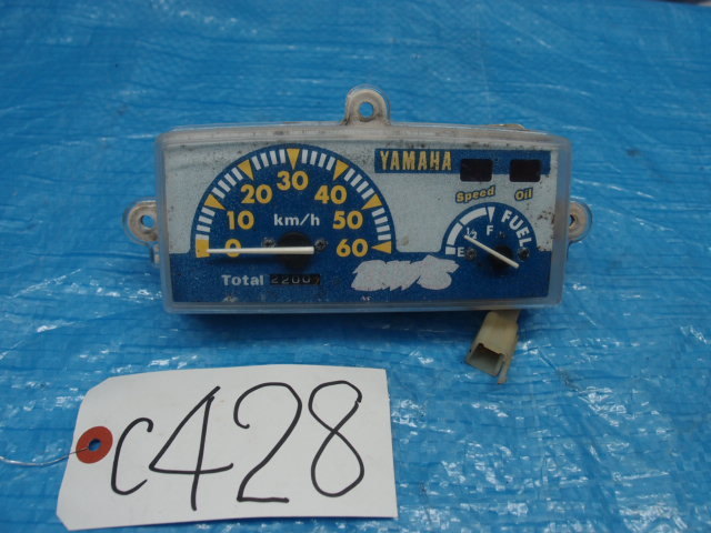 ヤマハ BW'S ビーウィズ (3AA) メーター 1台分解体車両部品多数出品中拍卖