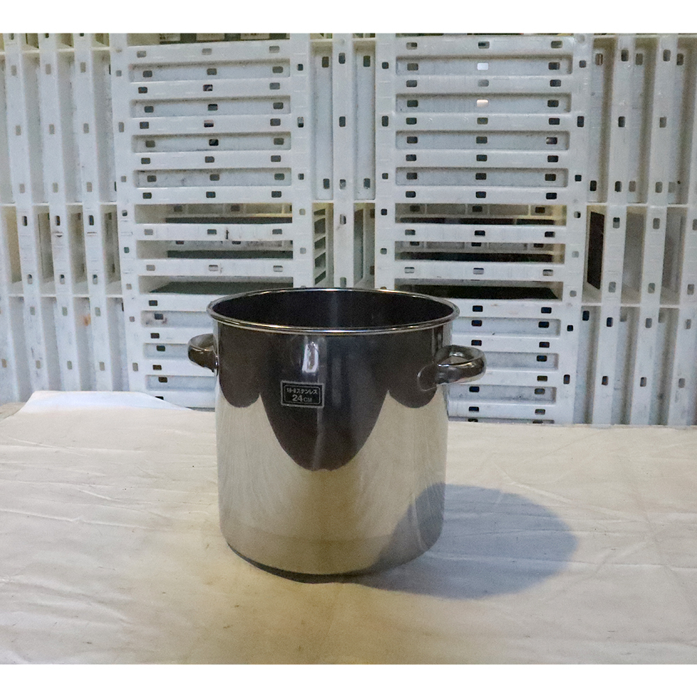 18-8ステンレス容器のみ(取っ手付)10L KSC-0007拍卖