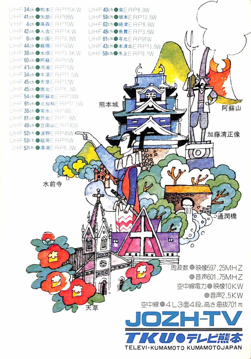 BCL★希少ベリカード★TKU★テレビ熊本+おまけ★ソニー★SONY★studio1760★ラジオカセットコーダー★CF-1760サービスガイド付拍卖