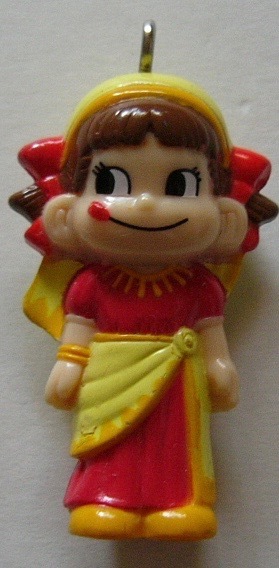不二家 ミニミニペコちゃん 第1弾 世界のペコポコ人形 サリーペコ FUJIYA 食玩拍卖