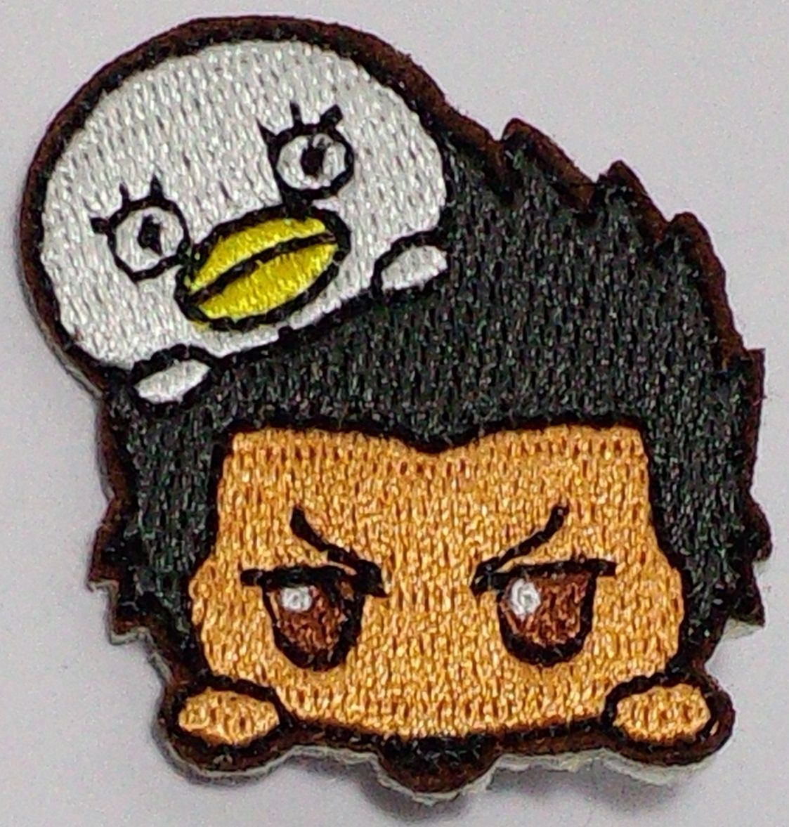 近藤勲&エリザベス 刺繍ピンバッジ 銀魂 お団子シリーズ 郵送無料拍卖