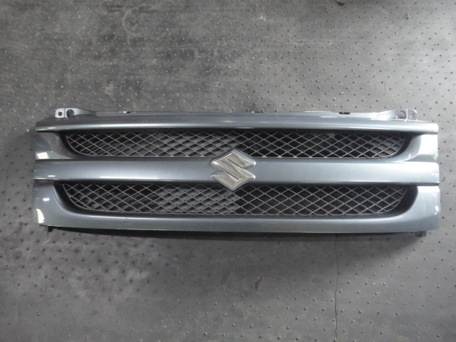 スズキ ワゴンR MH21S 純正フロントグリル ラジエーターグリル バンパー カバー ZY4 アズールグレーパールメタリック 後期 【MH22S拍卖