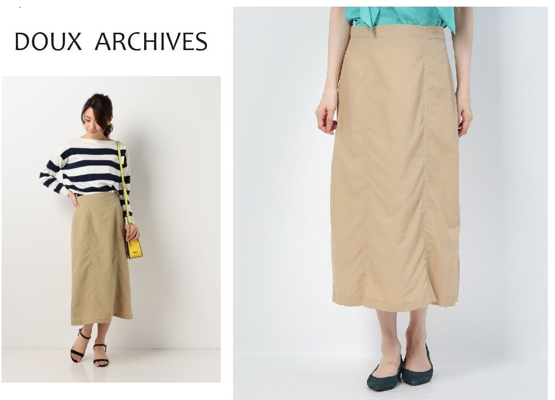 新品! DOUX ARCHIVES (ドゥ アルシーヴ) Aライン ロングスカート拍卖