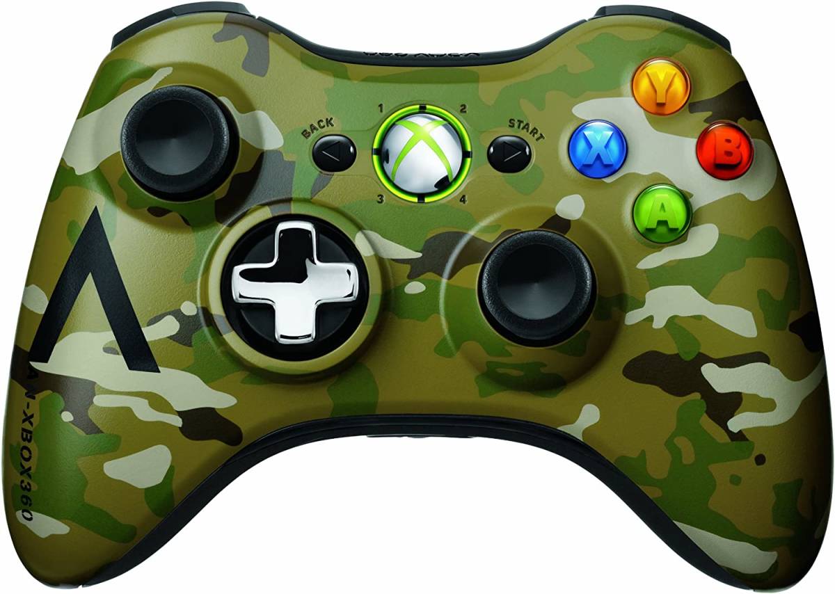 Xbox360 ワイヤレス コントローラー SE カモフラージュ 未開封拍卖