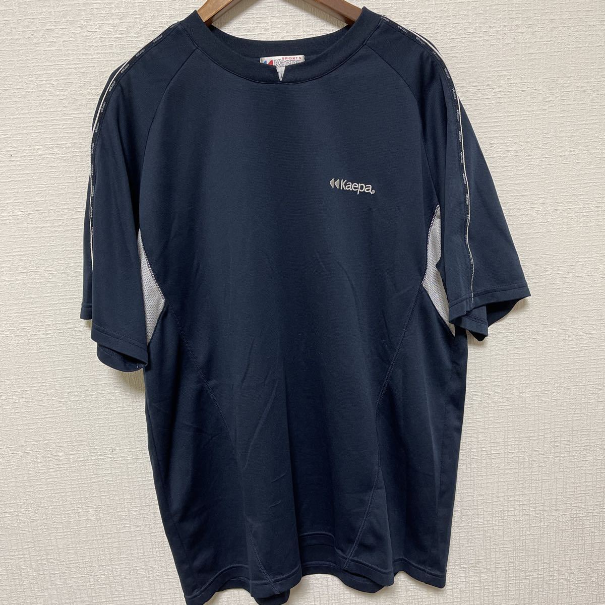 kaepa ケイパ 半袖Tシャツ スポーツウエア LLサイズ 紺色拍卖